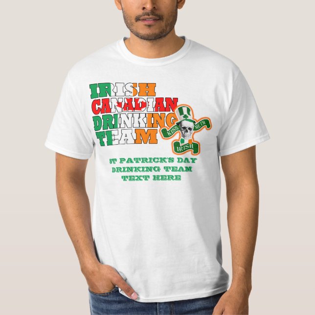 Camiseta Día de los Sta Patrocinadores de Canadá en Irlanda (Anverso)