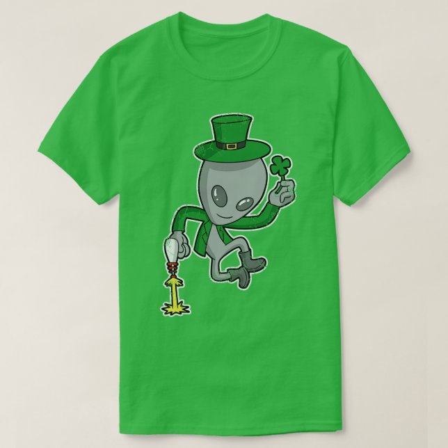 Camiseta Día de los Sta Patrocinadores de Irlanda (Diseño del anverso)