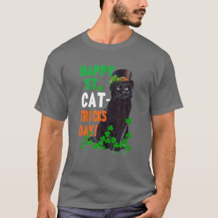 Camiseta Día De Los Troncos De Gatos De La Bandera De Saint
