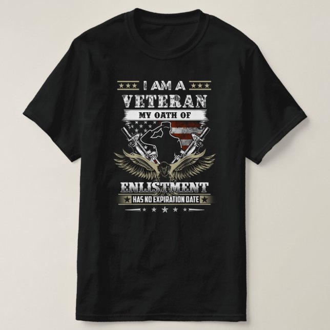 Camiseta día de los veteranos (Diseño del anverso)