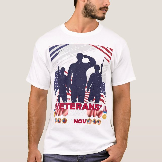 Camiseta día de los veteranos (Anverso)