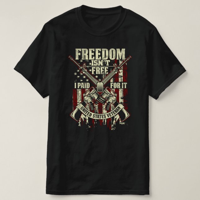 Camiseta día de los veteranos (Diseño del anverso)