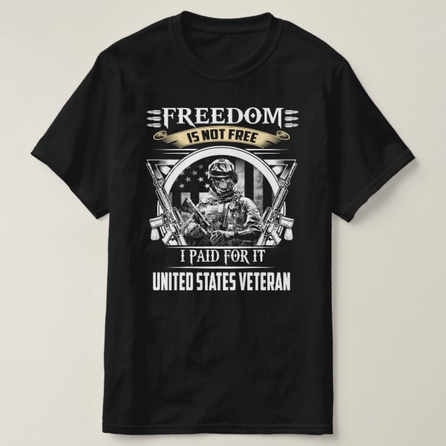 Camiseta día de los veteranos (Diseño del anverso)