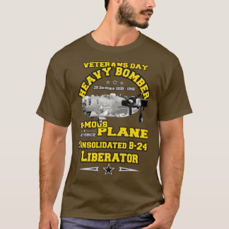 Camiseta Día de los veteranos del Consolidated B24 Liberato