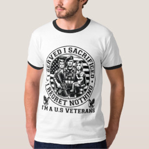 Camiseta Día de los Veteranos: Honrando a nuestros héroes