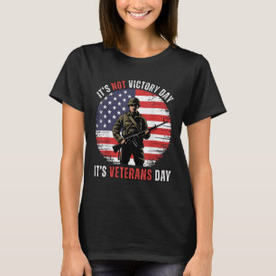 Camiseta Día de los Veteranos: No es el día de la victoria