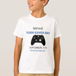 Camiseta Día de los Videojuegos Nacionales el 12 de septiem