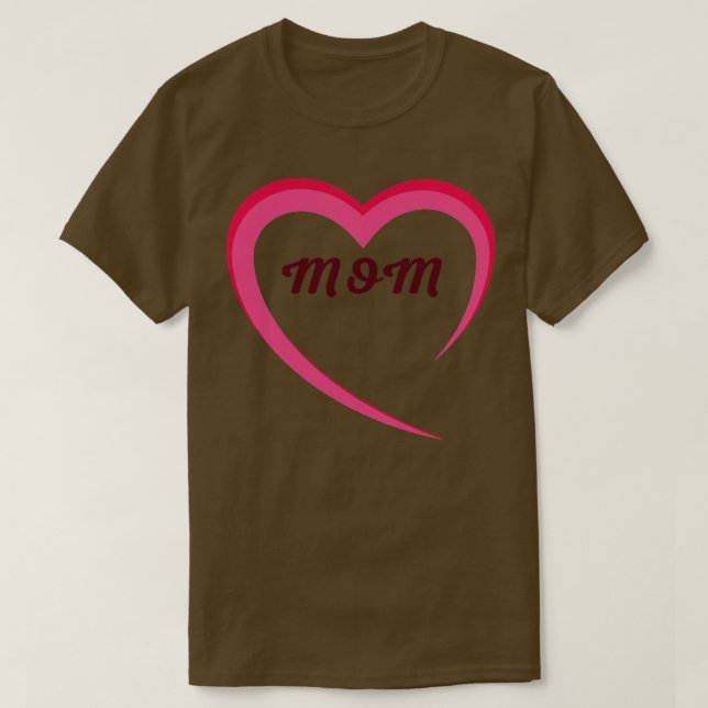 Camiseta día de mamá (Diseño del anverso)
