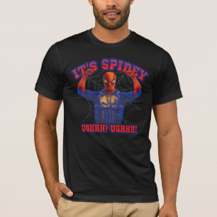 Camiseta Día de marca de héroe de araña roja vintage Parodi