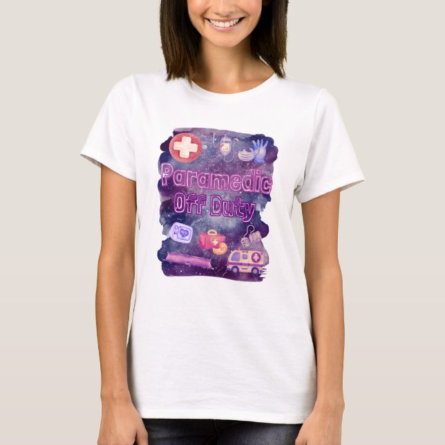 CAMISETA DÍA DE MAYO: PARAMÉDICO DEL DEBER (Anverso)