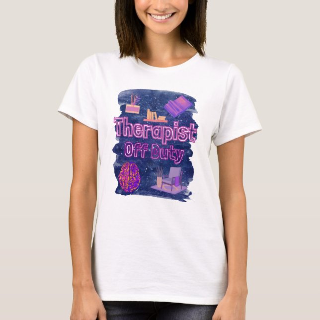 CAMISETA DÍA DE MAYO: TERAPISTA DE DEBER (Anverso)