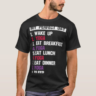 Camiseta Día de Meditación Yoga Zen Perfecto Namaste