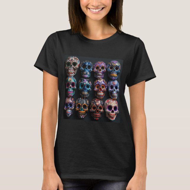 Camiseta Día de Muertos  (Anverso)