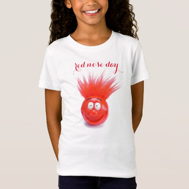 Camiseta día de nariz roja  (Anverso)