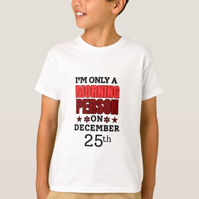 Camiseta Día de Navidad (Anverso)