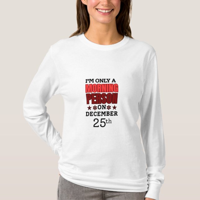 Camiseta Día de Navidad (Anverso)