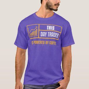 Camiseta Día de negociación Café Inversión en Bolsa de Valo