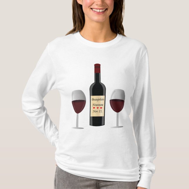 Camiseta Día de Nouveau del Beaujolais (Anverso)