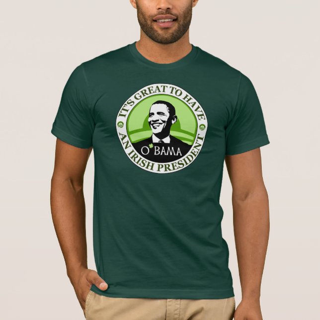 Camiseta Día de Obama St Patrick (Anverso)