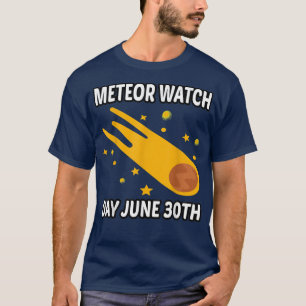 Camiseta Día De Observación De La Estrella De Tiro Y El Sky