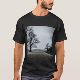Camiseta Día de otoño gris en Praga
