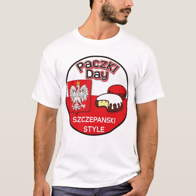 Camiseta Día de Paczki - estilo de Szczepanski (Anverso)