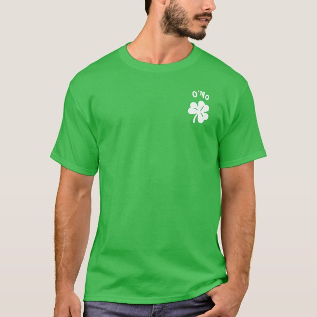 Camiseta Día de Paddy - No (Anverso)