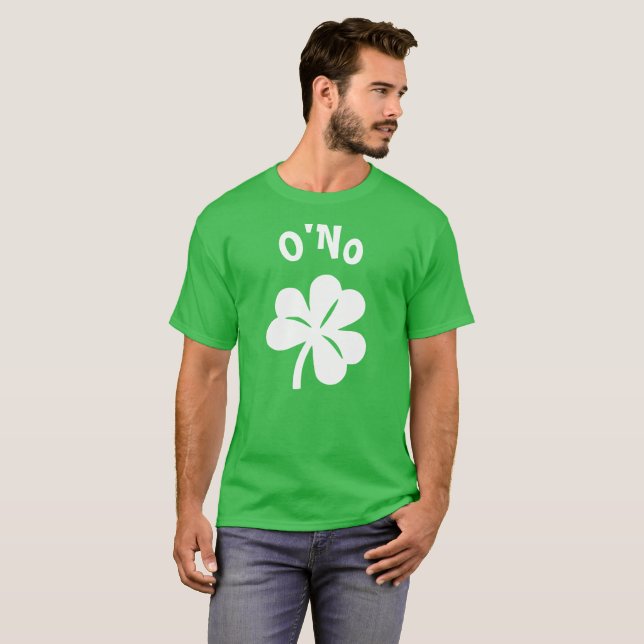 Camiseta Día de Paddy - No (Anverso completo)
