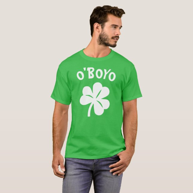 Camiseta Día de Paddy - O'Boyo (Anverso completo)