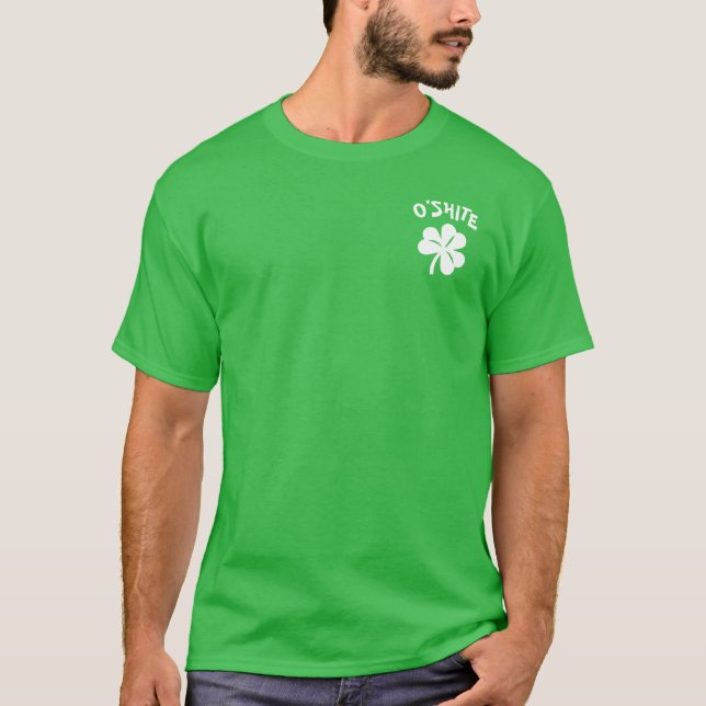 Camiseta Día de Paddy - O'Shite (Anverso)