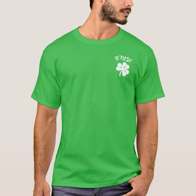 Camiseta Día de Paddy - O'Tipsy (Anverso)