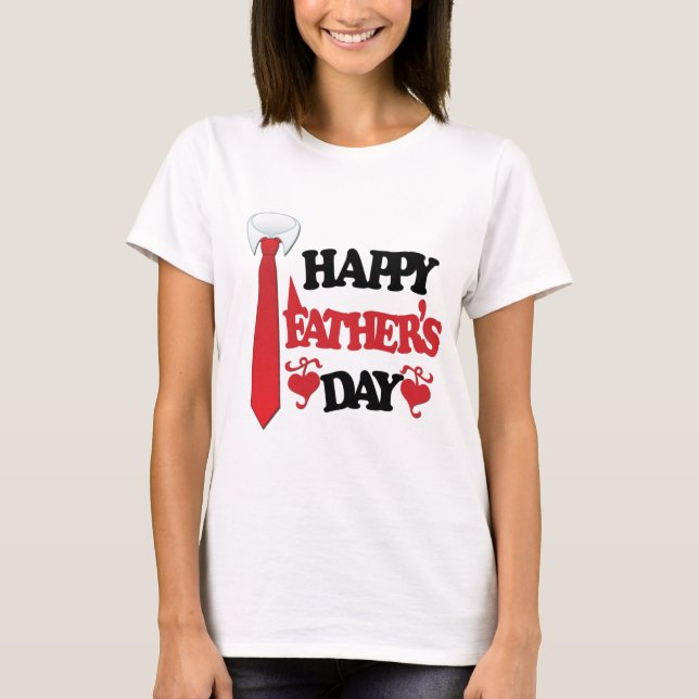 Camiseta Día de padres feliz (Anverso)