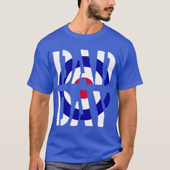 Camiseta ¡DÍA DE PAPÁ, objetivo de Mod, feliz día del padre (Anverso)