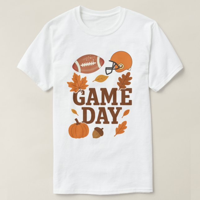 Camiseta Día de partida (Diseño del anverso)