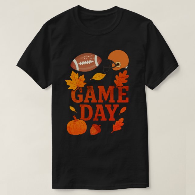Camiseta Día de partida (Diseño del anverso)