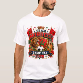 Camiseta Día de Partido Team Marruecos 2026 | Marr