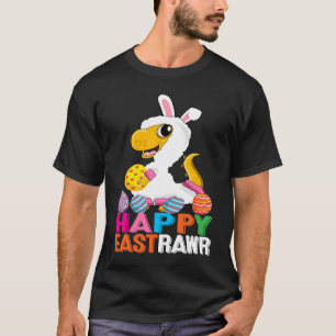 Camiseta Día de Pascua de Dinosaurio Celoso de los huevos d