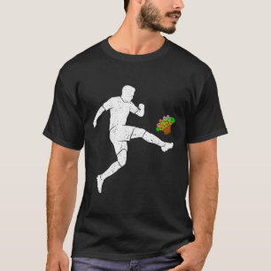 Camiseta Día de Pascua Fútbol Helado Goteo Dabbing Fútbol D