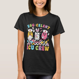 Camiseta Día de Pascua genial Huevos-celente Equipo de Uci