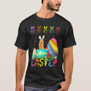 Camiseta Día de Pascua Golden Retriever Perro Disfraz Diver