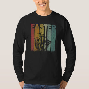 Camiseta Día de Pascua Handyman Retro Gráfica Gracioso Cos