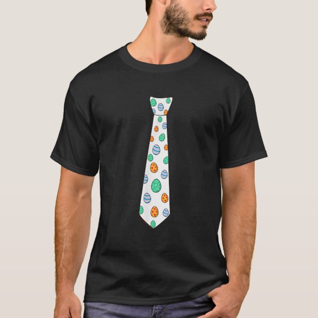 Camiseta Día de Pascua Huevos empate niños Chicas (Anverso)