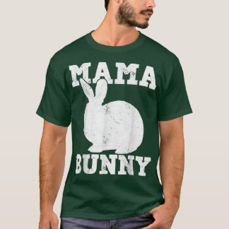Camiseta Día de Pascua Mamá Mamá Conejo Conejo Conejo