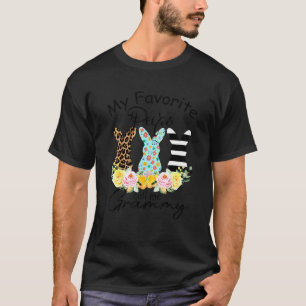 Camiseta Día de Pascua Mi Pee Favorito Ps Llámame Grammy Ea