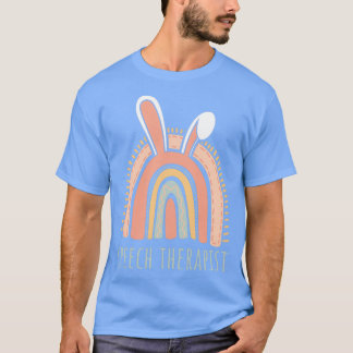 Camiseta Día de Pascua Terapia de Discurso de Flores SLP 1
