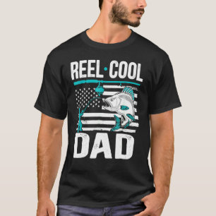 Camiseta Día de pesca del papá genial de carrete Pescadores