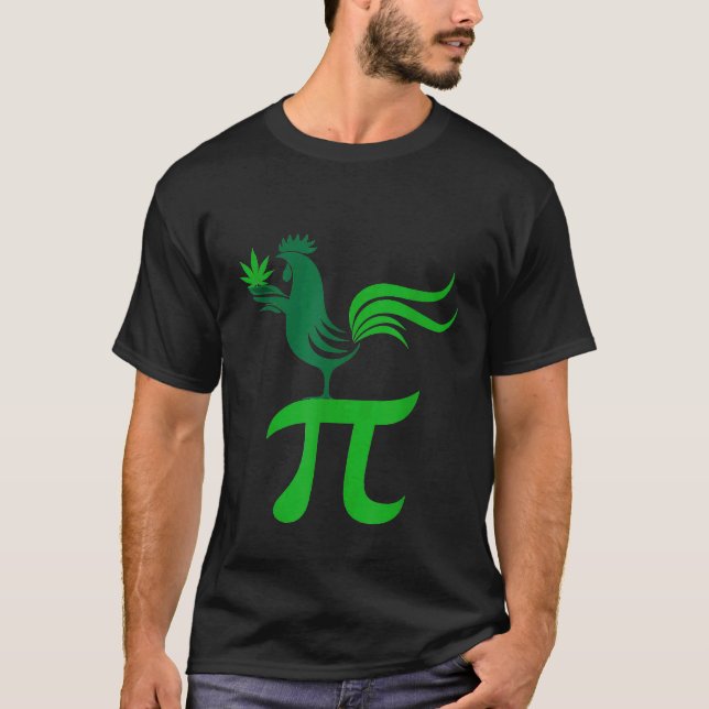Camiseta Día De Pi Amo El Pastel De Pollo (Anverso)