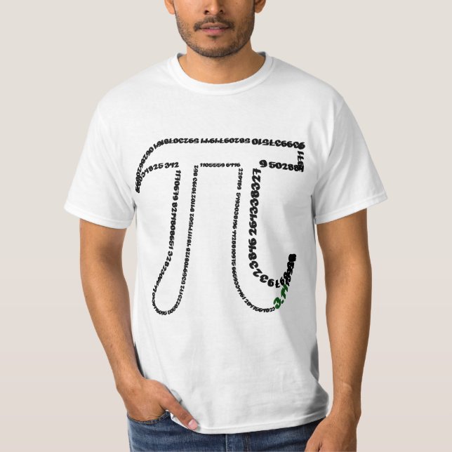 Camiseta Día de Pi Completo (Anverso)