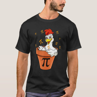 Camiseta Día de Pi de Pastel de Pollo Para Hombres Mujeres