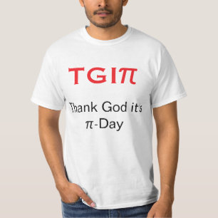 Camiseta Día de Pi gracias a Dios